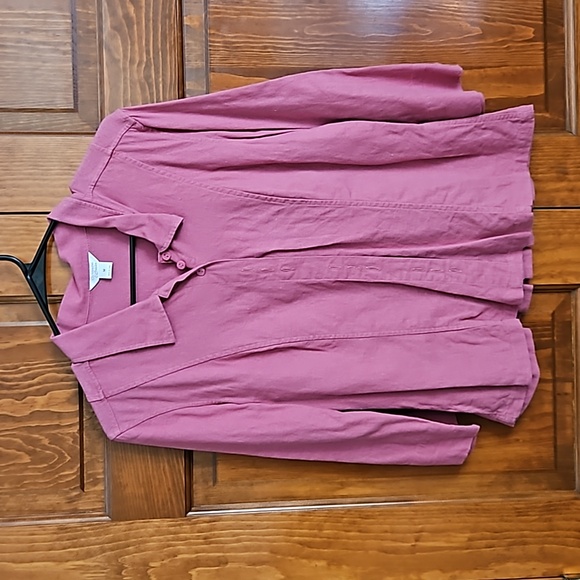 Linen blend top - Picture 1 of 7